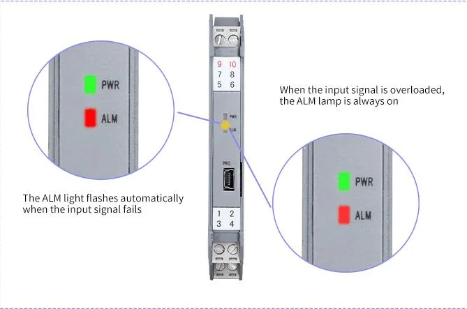 4-20mA Output Dcoptoelectronic Isolation Analog Signal Isolator