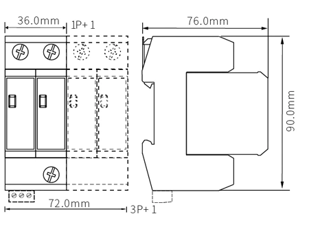 AC Lightning Surge Protector /SPD