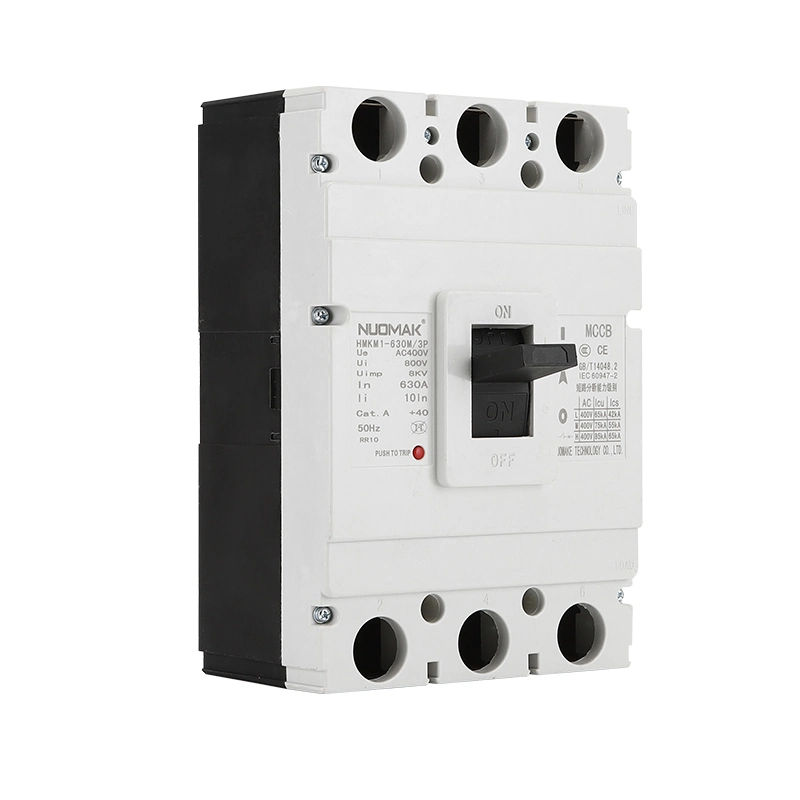 800V AC50/60Hz 400V 630A Moulded Case Circuit Breaker MCCB CE