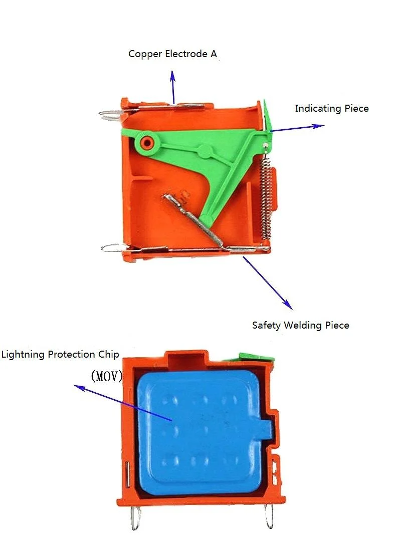 AC Surge Protection Device Surge Protector SPD 100ka 275V 2p