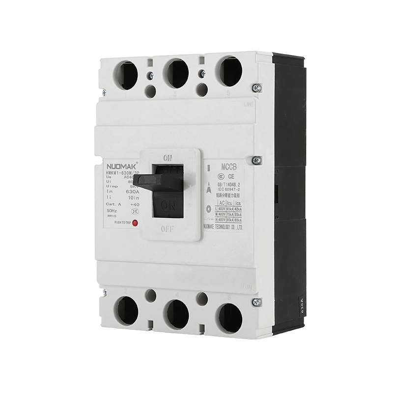 800V AC50/60Hz 400V 630A Moulded Case Circuit Breaker MCCB CE