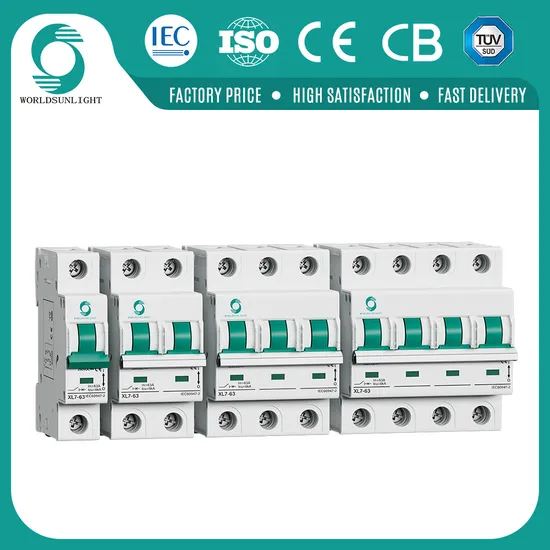 Singi DC Sc65-63 10ka 2p 32A Electrical Air Miniature Circuit Breaker MCB