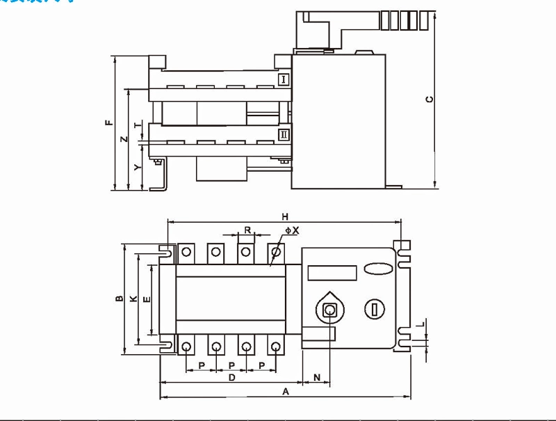 Manufacturer Factory Hgld Series Automatic Transfer Switch with Dual Power for Generator