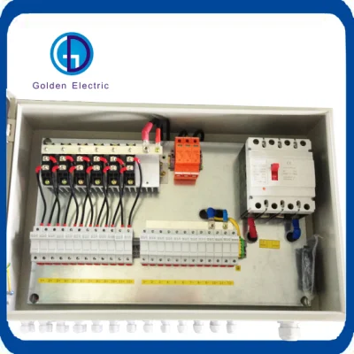 Scatola combinata solare fotovoltaica IP67 Scatola di array fotovoltaico 4 gruppi 8 gruppi 12 gruppi in entrata e 1 in uscita