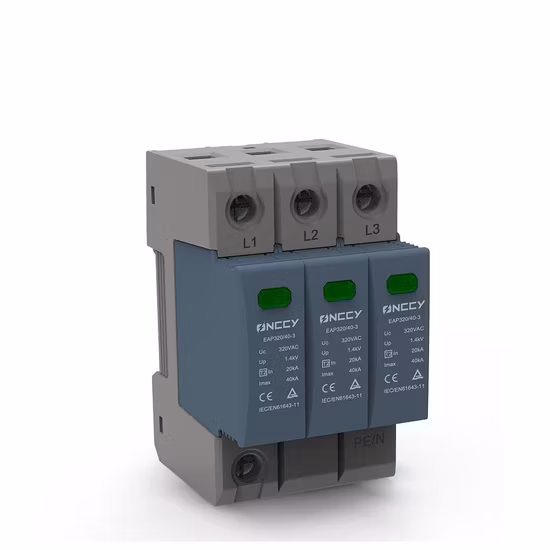 Dispositivo di protezione da sovratensione AC (SPD AC) 275V T1+T2 Imax50ka 1p